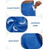 imageTACVASEN Mens Sweatpants Joggers Lightweight Workout Athletic Pants Quick Dry Elastic Waist Running Pants with PocketsBlue