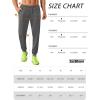 imageTACVASEN Mens Sweatpants Joggers Lightweight Workout Athletic Pants Quick Dry Elastic Waist Running Pants with PocketsGray