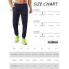 imageTACVASEN Mens Sweatpants Joggers Lightweight Workout Athletic Pants Quick Dry Elastic Waist Running Pants with PocketsNavy