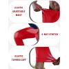 imageTACVASEN Mens Sweatpants Joggers Lightweight Workout Athletic Pants Quick Dry Elastic Waist Running Pants with PocketsTomato Red