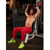imageTACVASEN Mens Sweatpants Joggers Lightweight Workout Athletic Pants Quick Dry Elastic Waist Running Pants with PocketsTomato Red