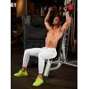 imageTACVASEN Mens Sweatpants Joggers Lightweight Workout Athletic Pants Quick Dry Elastic Waist Running Pants with PocketsWhite