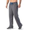 imageTACVASEN Mens Running Pants Lightweight Breathable Open Bottom Sweatpants with Pockets for JoggingTrainingWorkoutAgray