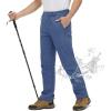 imageTACVASEN Mens Snow Pants Waterresistant Hiking Work Pants Fleece Lining Soft Shell Ski Snowboard PantsBlue Grey