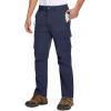 imageTACVASEN Mens Cargo Pants 5 Pockets Water Resistant Lightweight Quick Dry Ripstop Stretch Pants for Hiking Work TravelNavy