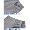 imageTACVASEN Mens Hiking Pants Lightweight Quick Dry Ripstop Water Resistant Stretchy Work Pants for Climbing Travel CasualLightgrey
