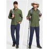imageTACVASEN Mens Hiking Pants Lightweight Quick Dry Ripstop Water Resistant Stretchy Work Pants for Climbing Travel CasualNavy