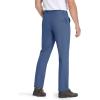 imageTACVASEN Mens Hiking Pants Stretch Lightweight Water Resistant Quick Dry Straight Fit Slacks Dress Work Casual PantsBlue Grey