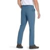 imageTACVASEN Mens Hiking Pants Stretch Lightweight Water Resistant Quick Dry Straight Fit Slacks Dress Work Casual PantsLight Blue