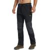 imageTACVASEN Mens Ski Pants Snowboard Hiking Winter Pants Waterproof Pants Insulated Windproof Pants for Outdoor WorkAgreen
