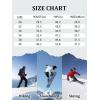 imageTACVASEN Mens Skiing Snow Pants Fleece Lined Waterproof Pants Winter Insulated Hiking Pant for Outdoor Work HuntingBlack