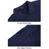 imageTACVASEN Mens Summer Short Sleeve TShirt for Men Military Tactical Combat Shirt with Zipper Pockets Navy S