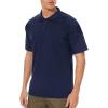 imageTACVASEN Mens Summer Short Sleeve TShirt for Men Military Tactical Combat Shirt with Zipper Pockets Navy S