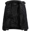 imageTACVASEN Mens Winter JacketFleece Cotton Military Coat Thicken Casual Cargo Bomber Jacket02 Black