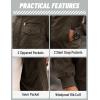 imageTACVASEN Mens Winter JacketFleece Cotton Military Coat Thicken Casual Cargo Bomber JacketCoffee