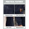 imageTACVASEN Mens Winter JacketFleece Cotton Military Coat Thicken Casual Cargo Bomber JacketNavy