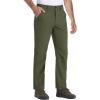 imageTACVASEN Mens Hiking Pants Stretch Lightweight Water Resistant Quick Dry Straight Fit Slacks Dress Work Casual PantsArmygreen