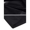 imageTACVASEN Mens 14 Zip Shirts Tactical Military Top Long Sleeve Pullover Hiking Shirt Black M