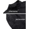 imageTACVASEN Mens 14 Zip Shirts Tactical Military Top Long Sleeve Pullover Hiking Shirt Black XL