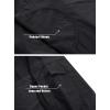 imageTACVASEN Mens 14 Zip Shirts Tactical Military Top Long Sleeve Pullover Hiking Shirt Black XL