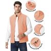 imageTACVASEN Mens Fleece Vest Zip Up Lightweight Vests Outerwear with Pockets Winter Warm Sleeveless Jacket for Hiking GolfApricot