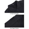 imageTACVASEN Mens Summer Short Sleeve Tactical Military Shirt for Men Combat Paintball Airsoft Shirt with 14 Zipper Black 2XL