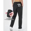 imageTACVASEN Winter Golf Pants for Men Fleece Lined Work Business Casual Dress Slacks Water Resistant Stretch Warm TrousersBlack