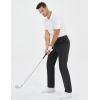 imageTACVASEN Winter Golf Pants for Men Fleece Lined Work Business Casual Dress Slacks Water Resistant Stretch Warm TrousersBlack