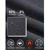 imageTACVASEN Winter Golf Pants for Men Fleece Lined Work Business Casual Dress Slacks Water Resistant Stretch Warm TrousersDarkgrey