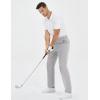 imageTACVASEN Winter Golf Pants for Men Fleece Lined Work Business Casual Dress Slacks Water Resistant Stretch Warm TrousersLightgrey