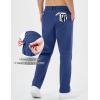 imageTACVASEN Winter Golf Pants for Men Fleece Lined Work Business Casual Dress Slacks Water Resistant Stretch Warm TrousersSkyblue