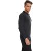 imageTACVASEN Mens Tactical Shirt Long Sleeve Combat Shirt 14 Zip with Pockets Military Army Paintball Airsoft BreathableGray