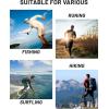 imageTACVASEN Mens Long Sleeve Athletic Shirts 14 Zip Sun Protection Rash Guard UPF 50 Outdoor Hiking Running TShirtsYellow