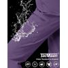 imageTACVASEN Womens Hiking Cargo Pants Lightweight Water Resistant Quick Dry Outdoor Work Mountain Trouser Zipper PocketsDarkpurple
