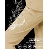 imageTACVASEN Womens Hiking Cargo Pants Lightweight Water Resistant Quick Dry Outdoor Work Mountain Trouser Zipper PocketsLightkhaki