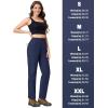 imageTACVASEN Womens Hiking Cargo Pants Lightweight Water Resistant Quick Dry Outdoor Work Mountain Trouser Zipper PocketsNavy