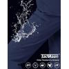 imageTACVASEN Womens Hiking Cargo Pants Lightweight Water Resistant Quick Dry Outdoor Work Mountain Trouser Zipper PocketsNavy