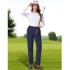 imageTACVASEN Womens Hiking Cargo Pants Lightweight Water Resistant Quick Dry Outdoor Work Mountain Trouser Zipper PocketsNavy