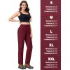 imageTACVASEN Womens Hiking Cargo Pants Lightweight Water Resistant Quick Dry Outdoor Work Mountain Trouser Zipper PocketsWinered