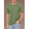 imageTACVASEN Mens Workout Shirts Short Sleeve Athletic Dry Fit Tshirts Running Gym Crewneck TShirtsGreen