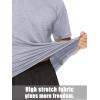 imageTACVASEN Mens Workout Shirts Short Sleeve Athletic Dry Fit Tshirts Running Gym Crewneck TShirtsLight Grey