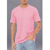 imageTACVASEN Mens Workout Shirts Short Sleeve Athletic Dry Fit Tshirts Running Gym Crewneck TShirtsPink