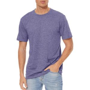 imageTACVASEN Mens Workout Shirts Short Sleeve Athletic Dry Fit Tshirts Running Gym Crewneck TShirtsPurple
