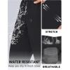 imageTACVASEN Mens Lighweight Hiking Pants Athletic Casual Quick Dry Stretch Water Resistant Joggers with Pockets Workout GymBlack