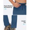 imageTACVASEN Mens Lighweight Hiking Pants Athletic Casual Quick Dry Stretch Water Resistant Joggers with Pockets Workout GymBlue Gray