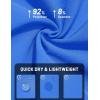 imageTACVASEN Mens Lighweight Hiking Pants Athletic Casual Quick Dry Stretch Water Resistant Joggers with Pockets Workout GymColor Blue