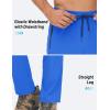 imageTACVASEN Mens Lighweight Hiking Pants Athletic Casual Quick Dry Stretch Water Resistant Joggers with Pockets Workout GymColor Blue