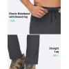 imageTACVASEN Mens Lighweight Hiking Pants Athletic Casual Quick Dry Stretch Water Resistant Joggers with Pockets Workout GymDark Gray