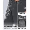 imageTACVASEN Mens Lighweight Hiking Pants Athletic Casual Quick Dry Stretch Water Resistant Joggers with Pockets Workout GymDark Gray