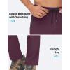 imageTACVASEN Mens Lighweight Hiking Pants Athletic Casual Quick Dry Stretch Water Resistant Joggers with Pockets Workout GymFuchsia